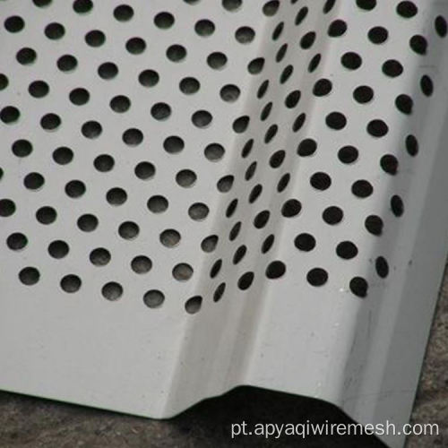Malha de metal perfurada galvanizada personalizada